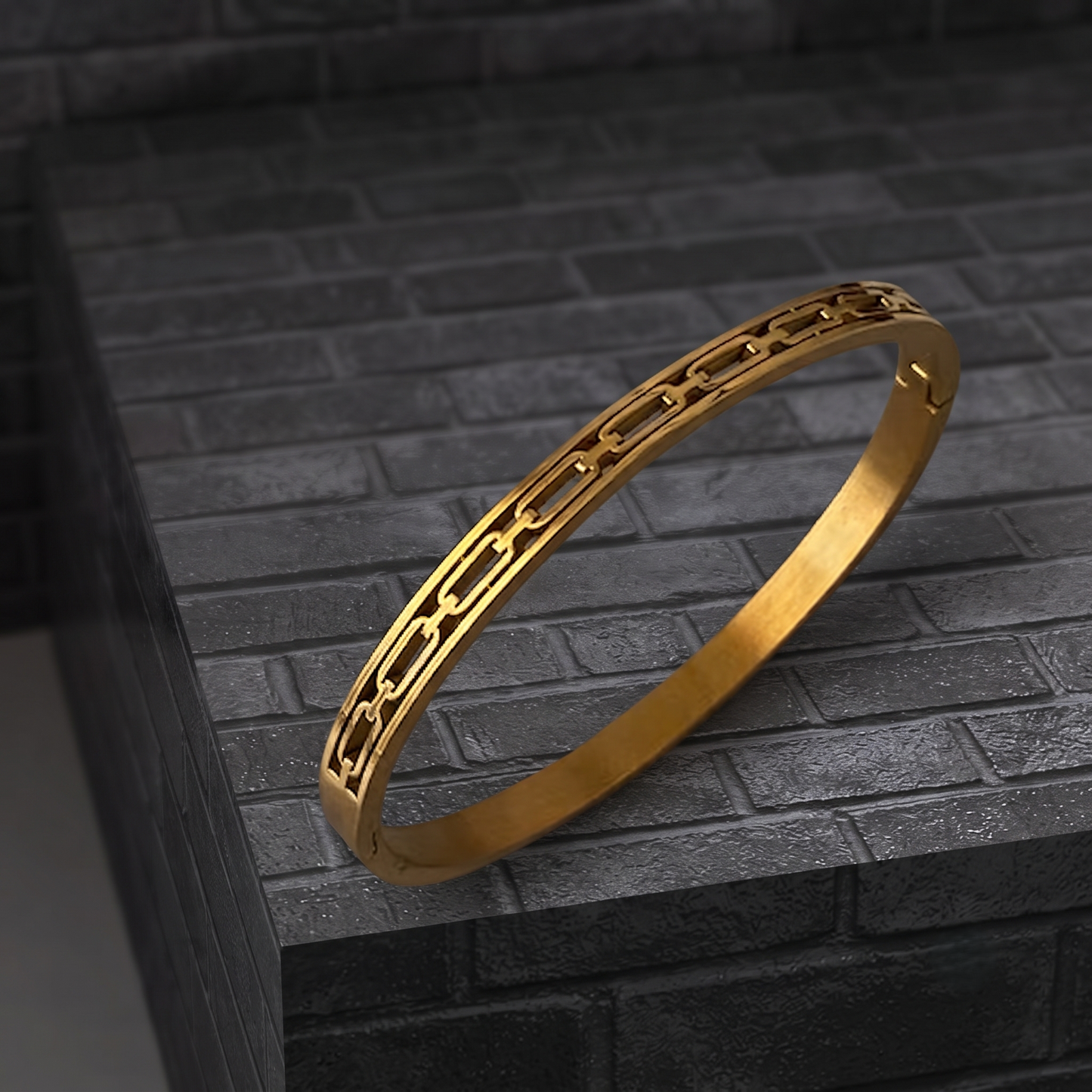 Chain Link Kada Bracelet