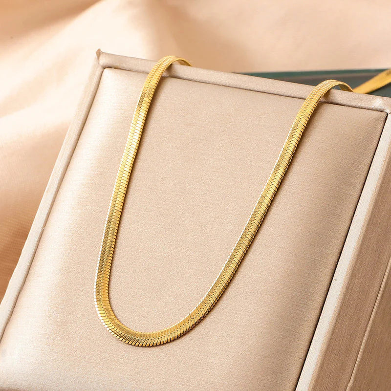 Soline Chain Necklace -Anti Tarnish