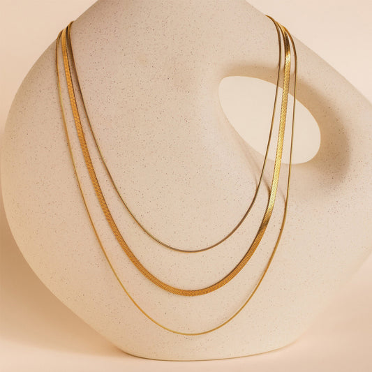 Aurelia Trio Layer Necklace
