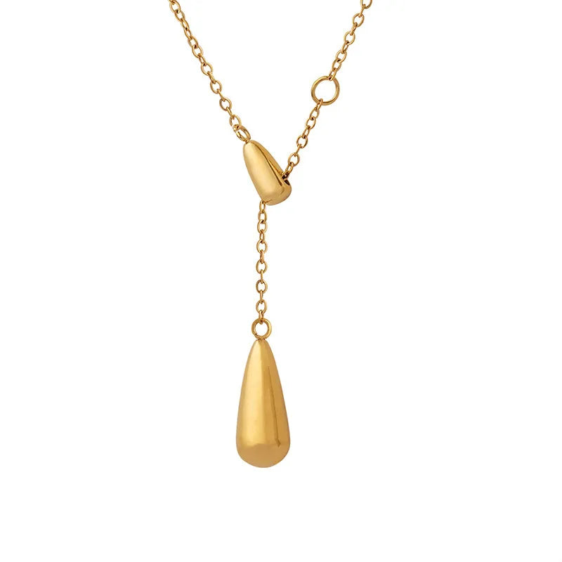 Auralyn Drop Necklace - Anti Tarnish