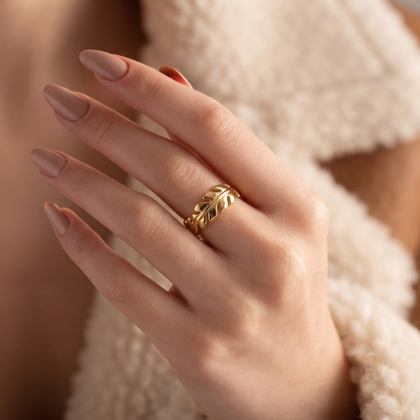 Oakleaf Ring (Adjustable Size)