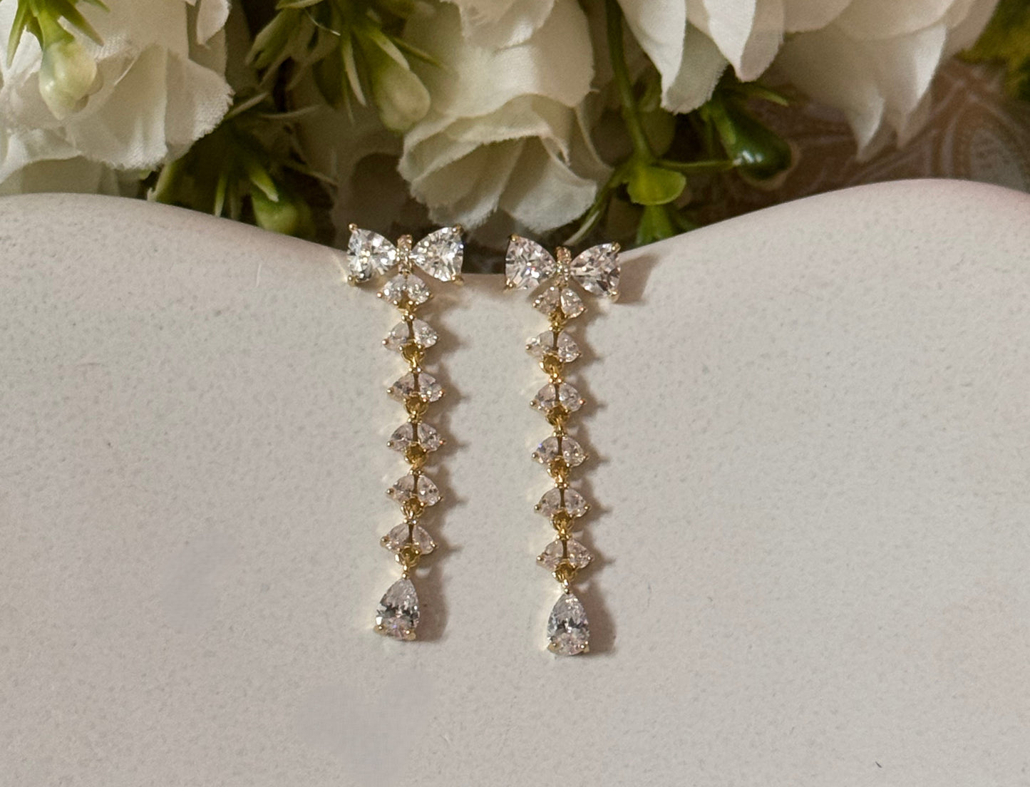 Timeless Spark Drop Earrings