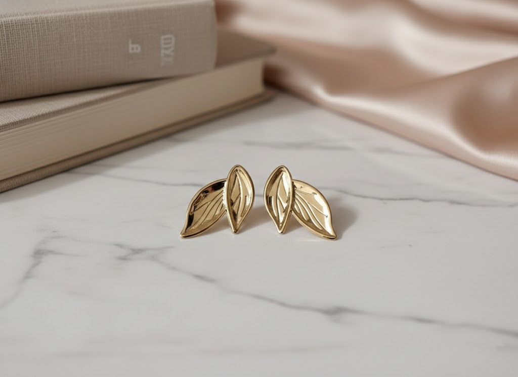 Eden Leaf Studs