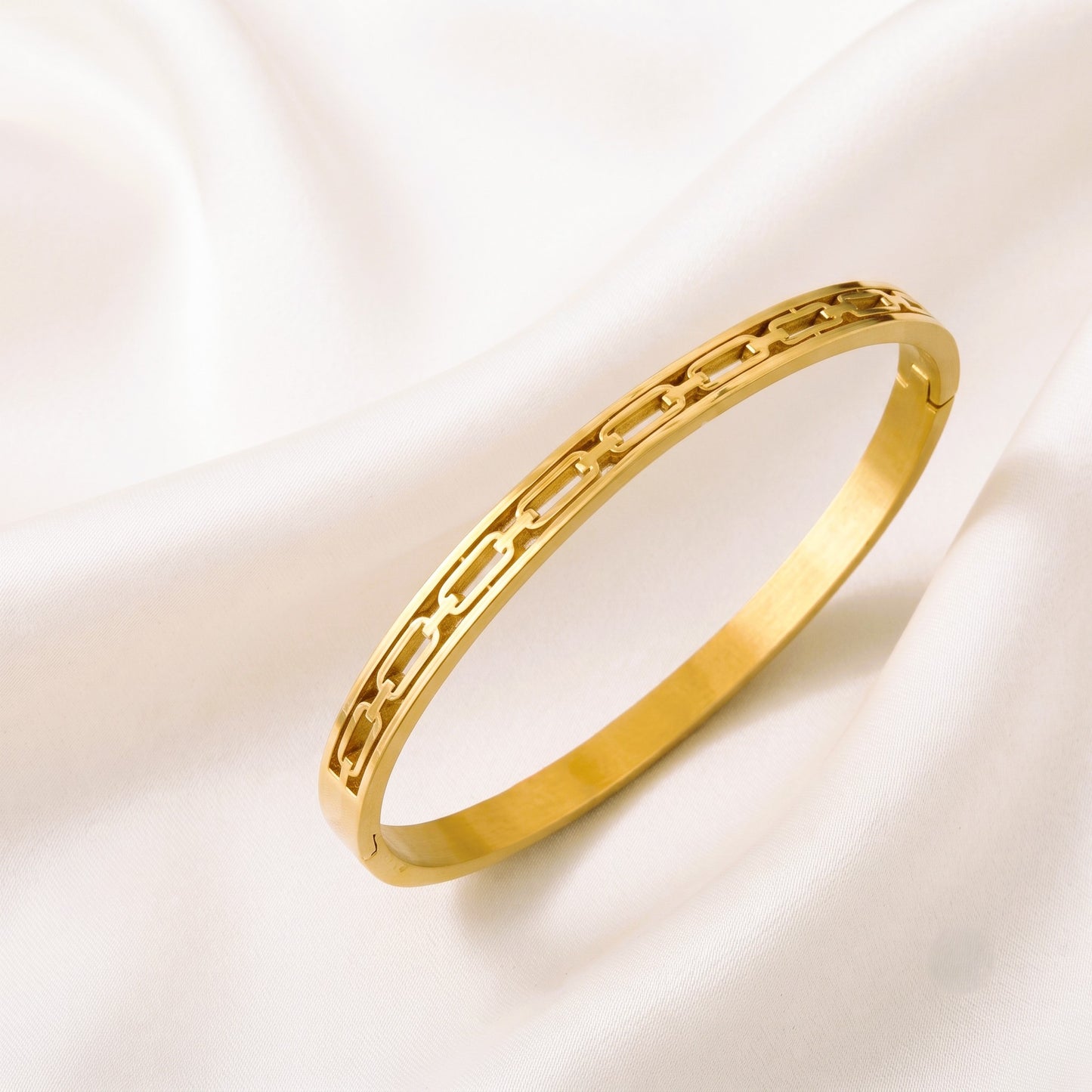 Chain Link Kada Bracelet