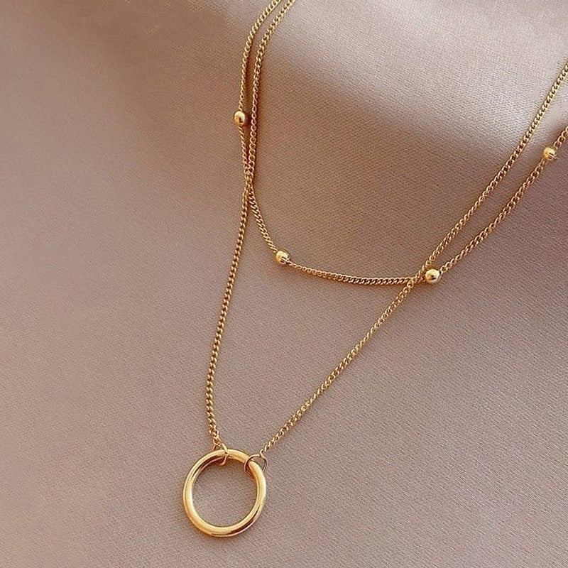 Circa Gold Necklace - Anti Tarnish