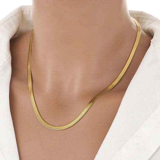 Soline Chain Necklace -Anti Tarnish