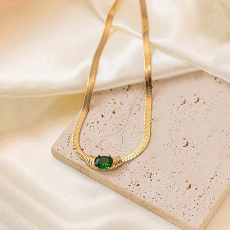 Emerelle Necklace - Anti Tarnish