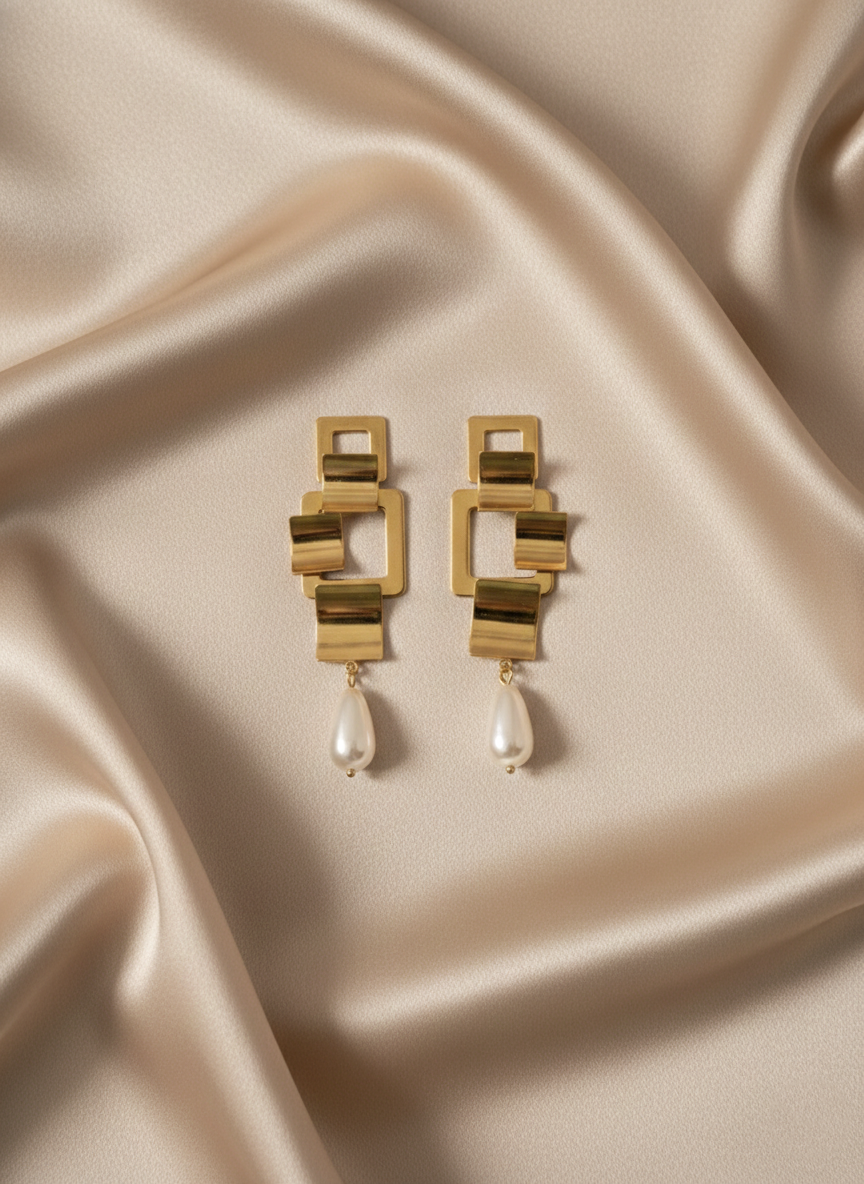 Golden Link Pearl Drops