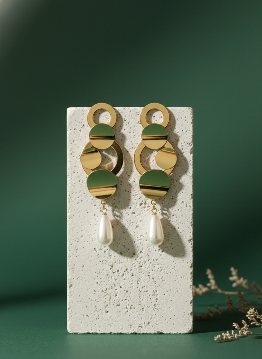 Golden Link Pearl Drops