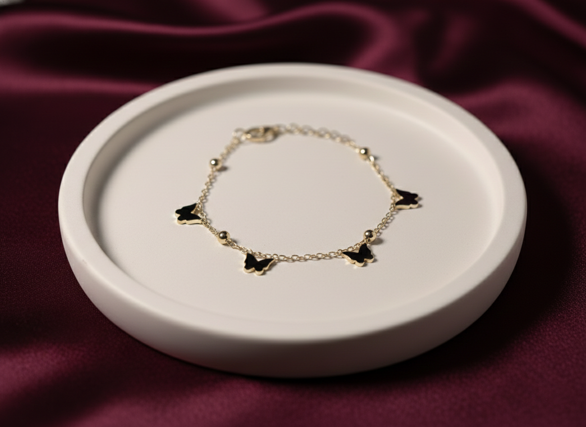 Tiny Flutter -Chain Bracelet