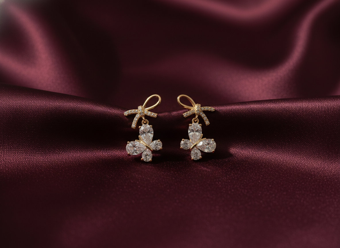 Eternal Grace Earrings - Gold