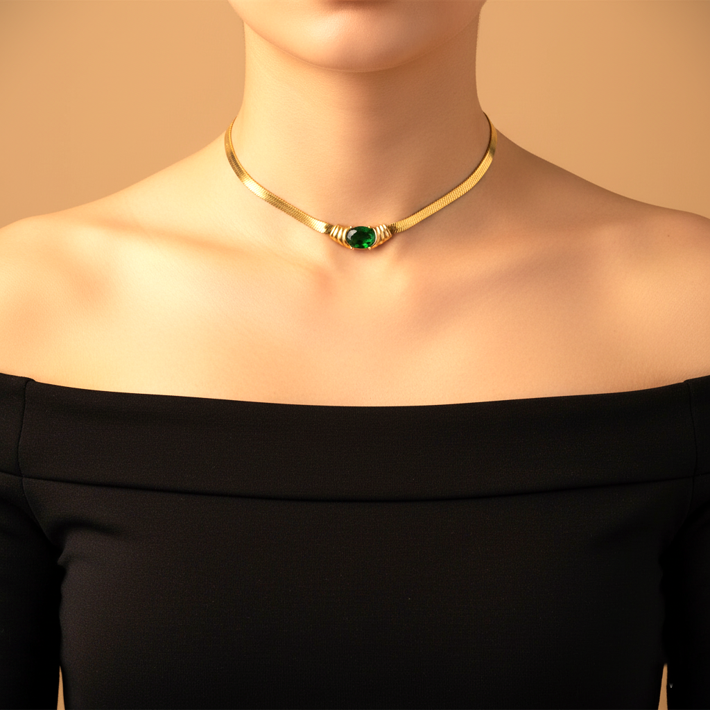 Emerelle Necklace - Anti Tarnish