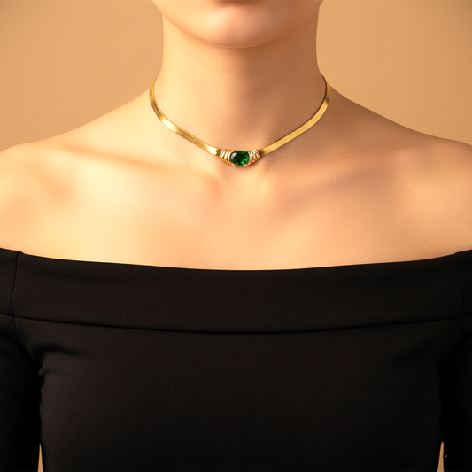 Emerelle Necklace - Anti Tarnish