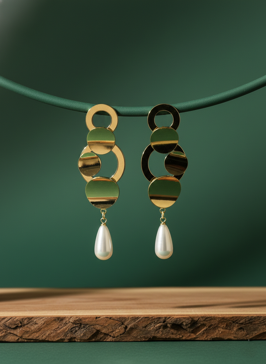 Golden Link Pearl Drops