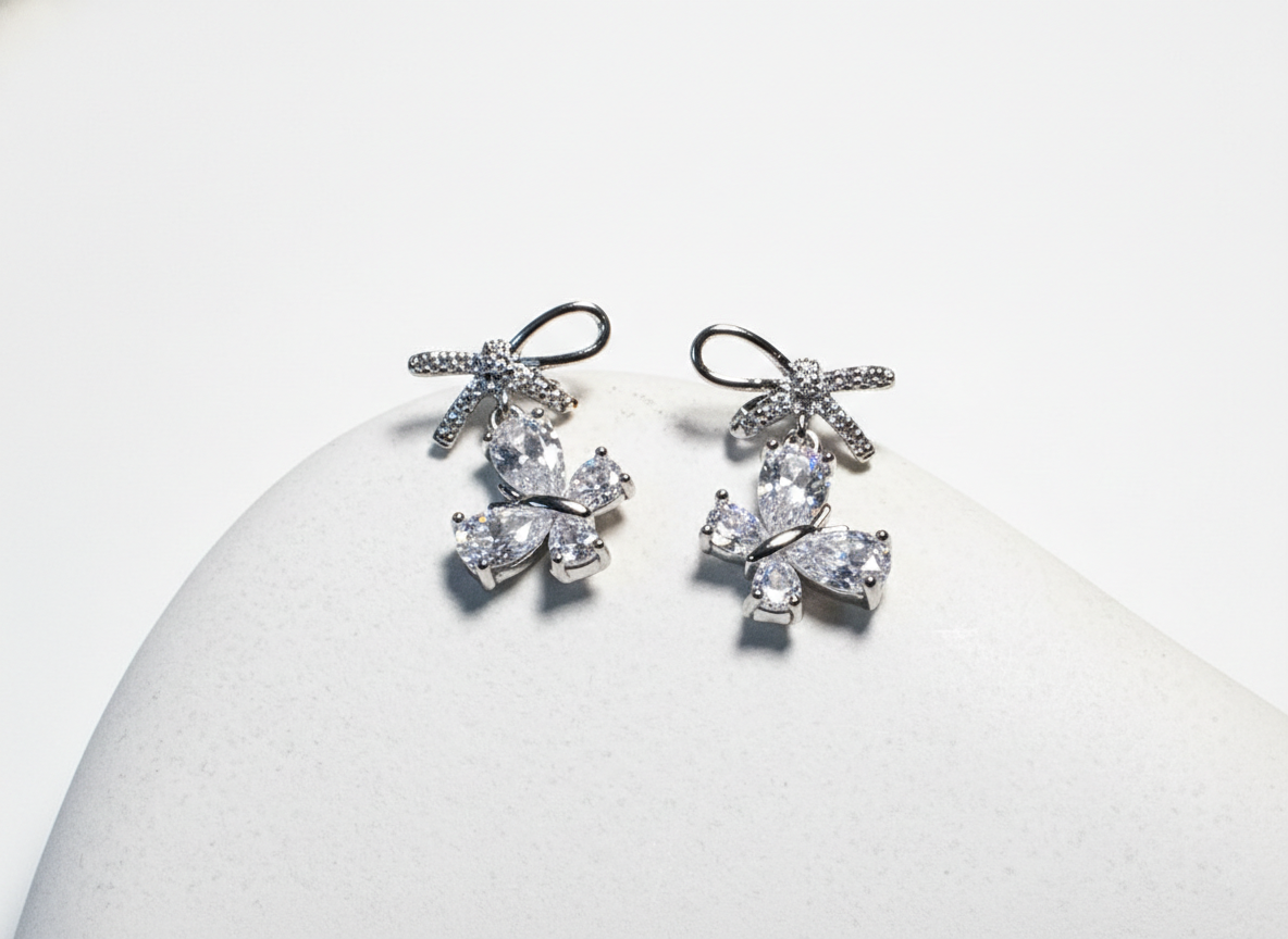 Eternal Grace Earrings - Silver