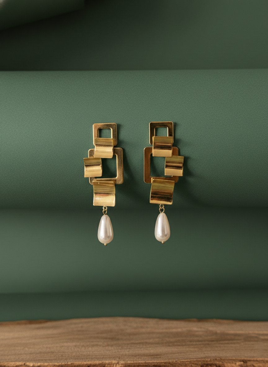 Golden Link Pearl Drops