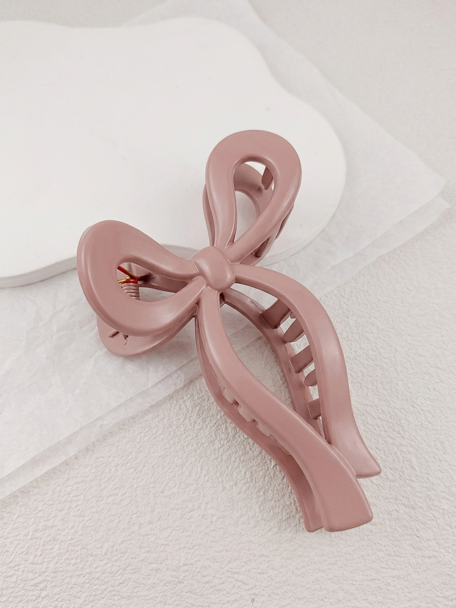 Daisy Knot Claw - Pastel Pink
