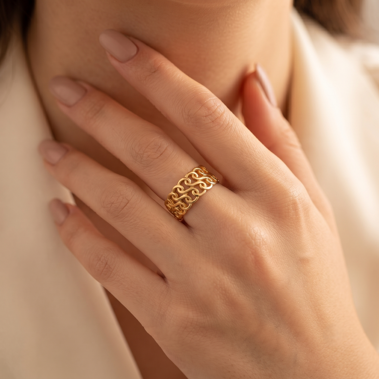 Interlace Ring (Adjustable Size)